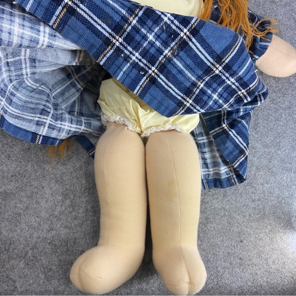 Handmade 17 inch Waldorf Doll Plush Doll With Extra Dress - Picture 4 of 5